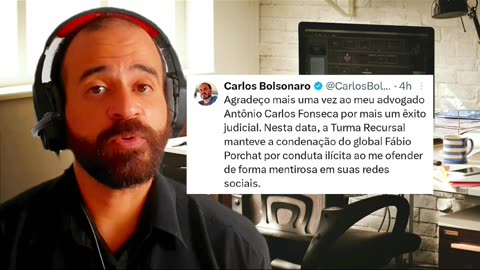 Fábio Porchat recorre mas justiça mantém decisão pra Carlos