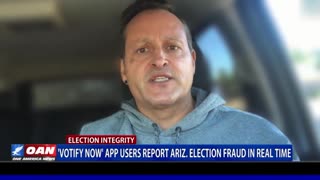 Election fraud in real time. Votify Now app users report Ariz