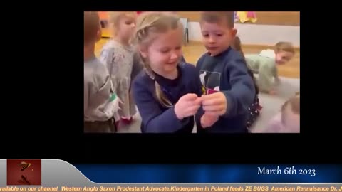 Kindergarten In Poland Feeds Children BUGS