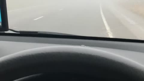 Very Dense Fog you’ll ever see on the Motorway
