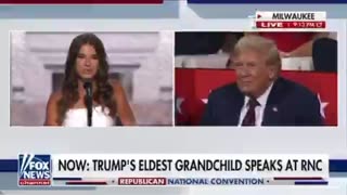 WATCH: Trump’s Granddaughter Bravely Gives Heartwarming Speech About Him