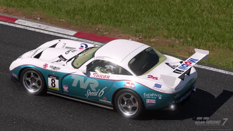 700HP LT4 swap TVR Speed 6 at BRANDS HATCH GT7