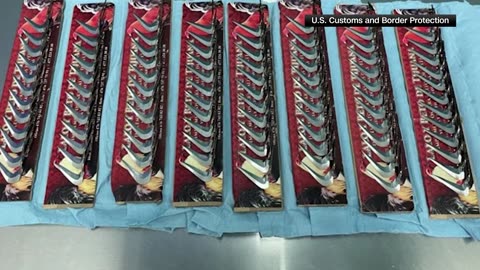 US Customs seizes nearly 100 illegal rooster blades commonly used in animal fighting