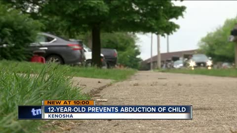 Kenosha girl saves 4-year-old neighbor from abduction attempt