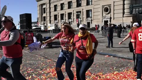 FALSE FLAG EVENT AT KANSAS CITY CHIEFS SUPER BOWL PARADE!