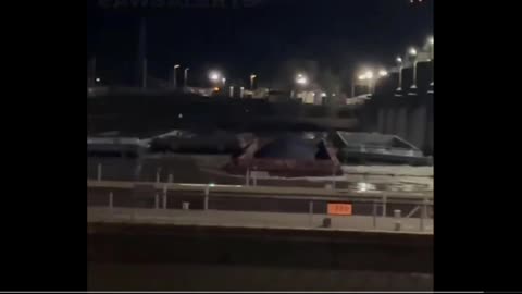 BARGES HIT DAM ON OHIO RIVER!