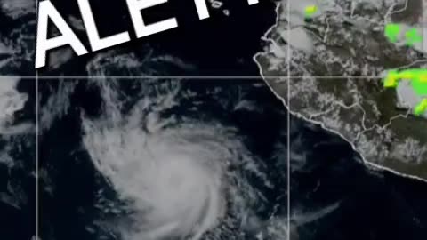 Aletta, fueled by Beryl; forms in the Pacific! STRENGTHENS INTO TROPICAL STORM