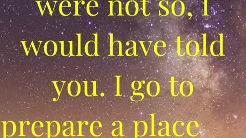 “In my Father's house are many mansions: if it were not so, I would have told you.