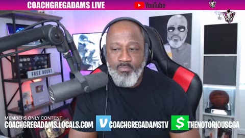 Coach Greg shouts-out MGTOW - RESPECT