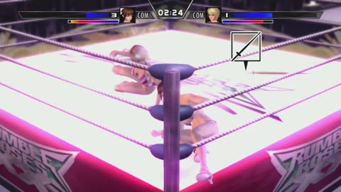 Rumble Roses XX Black Belt Demon Vs Rowdy Reiko PHM Match