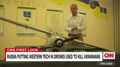 CNN gets first look at a captured Russian drone. See what was found inside