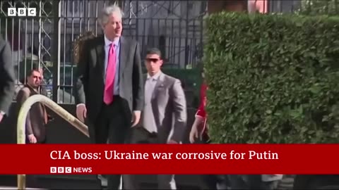 Ukraine war has 'corrosive' effect on Putin, says CIA boss -bbc news