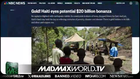 Globalists Target Haiti For Destruction After 20 Billion In Gold Discovered