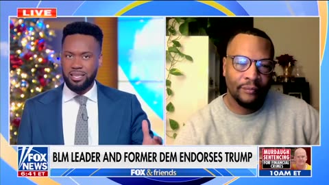 BLM Chapter Co-Founder Rips Biden as "Deep Disappointment" and Endorses #Trump2024