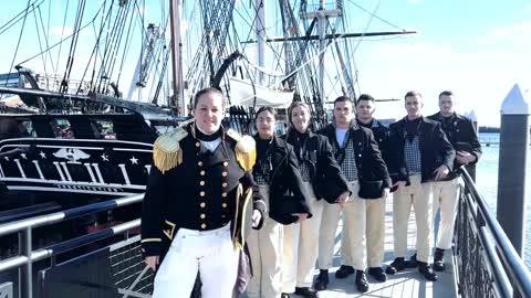 USS Constitution 2022 Army-Navy Spirit Spot