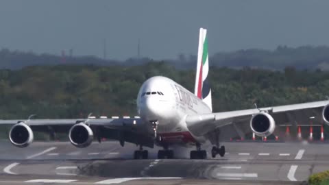 A380 Hard Landing