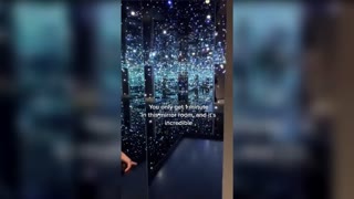 TO INFINITY AND BEYOND: One Minute Inside An Infinity Mirror Room