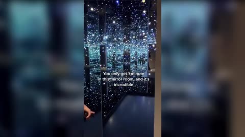 TO INFINITY AND BEYOND: One Minute Inside An Infinity Mirror Room