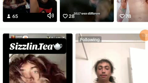 Lilperk with black home girl on tiktok lives part1 2/18/24