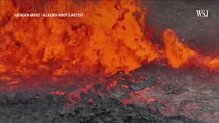 Fagradalsfjall Volcano Erupts in Iceland - WSJ News