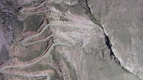 MexIGo10 Switchbacks into Batopilas Canyon