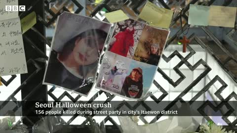 South Korea Halloween crush investigators raid offices in search for answers - BBC News