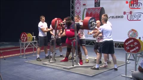 Ray Williams - 1090kg 1st Place 120+kg