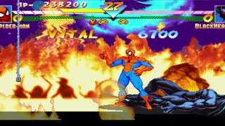 Spiderman vs Blackheart