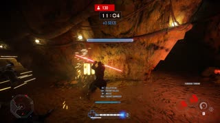 SWBF2: Arcade Onslaught Darth Maul Kessel Gameplay