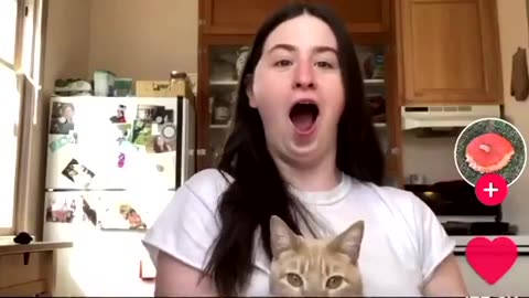 Cat attacks owner when she announces she uses she/her pronouns