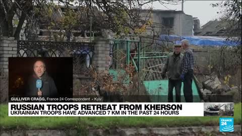 Ukrainian forces advance 7 km in 24 hours in Kherson region