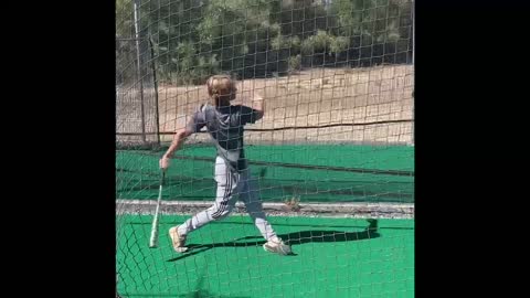 Roman Meyers swing and throw downs.
