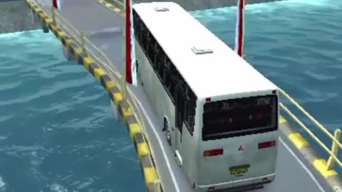 Off-Road Indian Bus Simulator Sea Challenge #shorts #bussid #offroad #games #gaming #gym