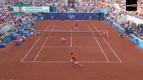 ES Nadal and Alcaraz Advance to Third Round in Men's Doubles 🎾 | Paris 2024 Highlights