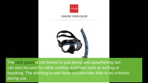 Customer Comments: Cressi Camouflage Rash Guard for Scuba Diving Videomakers and Spearfishing -...