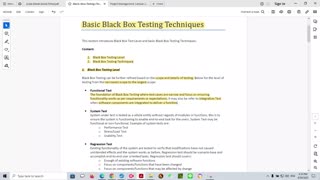 My Journey in becoming a Software Tester- Lesson 10: Basic Black Box Testing Techniques