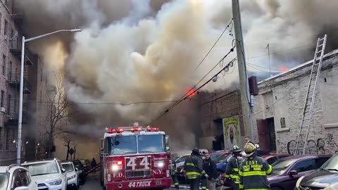 FDNY Responds to 5-Alarm Fire at 2096 Grand Concourse in the Bronx: Latest Updates"