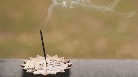 Burning Incense Smoke Effect Loop No Copyright