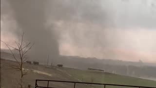 Huge Tornado In Iowa
