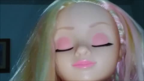 First ASMR on Rumble Doll Hair [short]