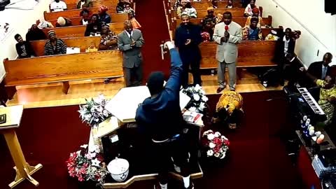 Pastor Tackles Gunman Trying To Rob Church