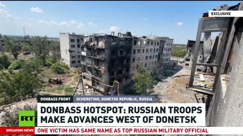 NOTIZIE DAL MONDO Le truppe russe avanzano a ovest di Donetsk le forze russe sono riuscite a conquistare un punto d'appoggio in un villaggio di importanza strategica situato vicino a Ocheretino, che di recente è stato sotto il controllo ucraino.