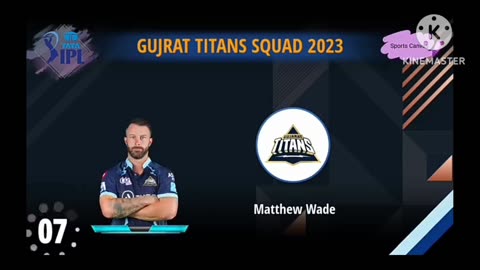 IPL 2023 gujrat titans full spuad #ipl2023