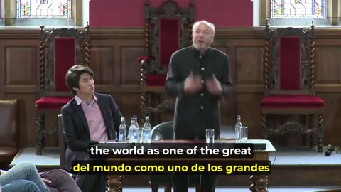 George Galloway responding to attacks against Hugo Chávez at the Oxford Union (2013)