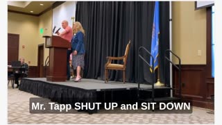 "Mr. Tapp SHUT UP and SIT DOWN!"
