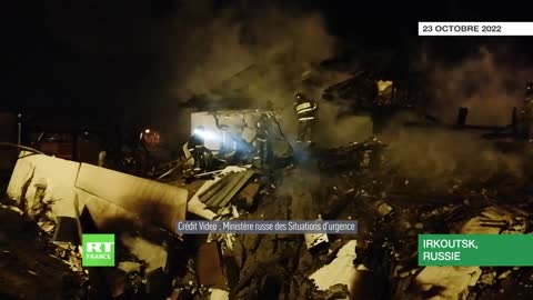 Un avion de combat s’écrase à Irkoutsk