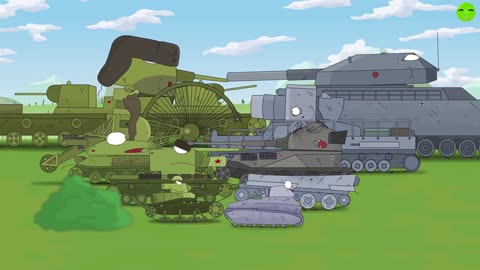 TERRIBLE CASTLE - Cartoons about tanks