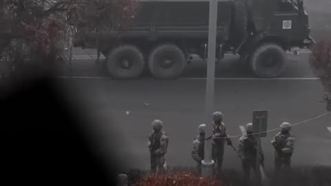Kazakh & Russian Special Forces Counter Color Revolution in Almaty