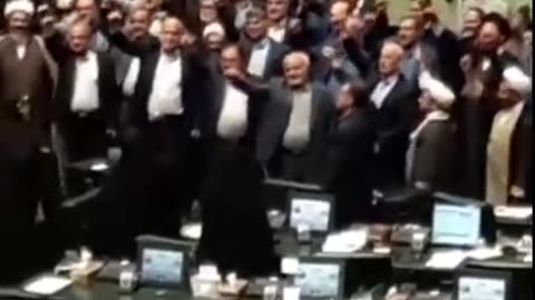 Palestinian Parliament members chant Death to Israel, Death to America