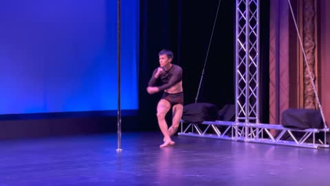 Wushu meets Pole Dancing - Kevin T. Wong - 1st - 2022 PSO Golden Gate Pole Championships